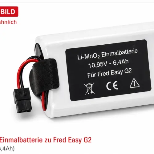 Li-MnO2 Einmalbatterie zu Fred Easy G2