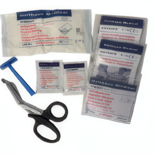 Notfall-Kit gefüllt