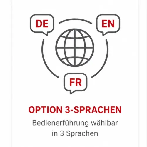 Option 3-Sprachen für FRED PA 1