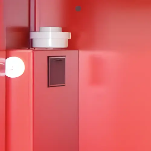 AED Wandschrank aus Metall mit Sirene für Defibrillator zur gut sichtbaren Aufbewahrung in Gebäuden