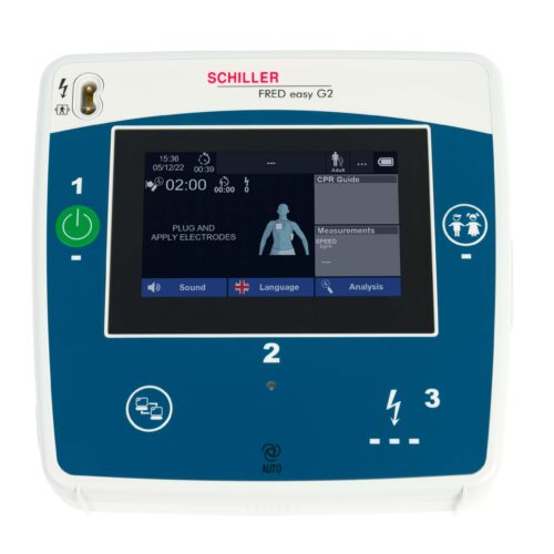 FRED easy G2 Defibrillator Draufsicht
