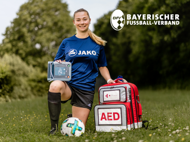 Defibrillator für Fussballvereine Förderung